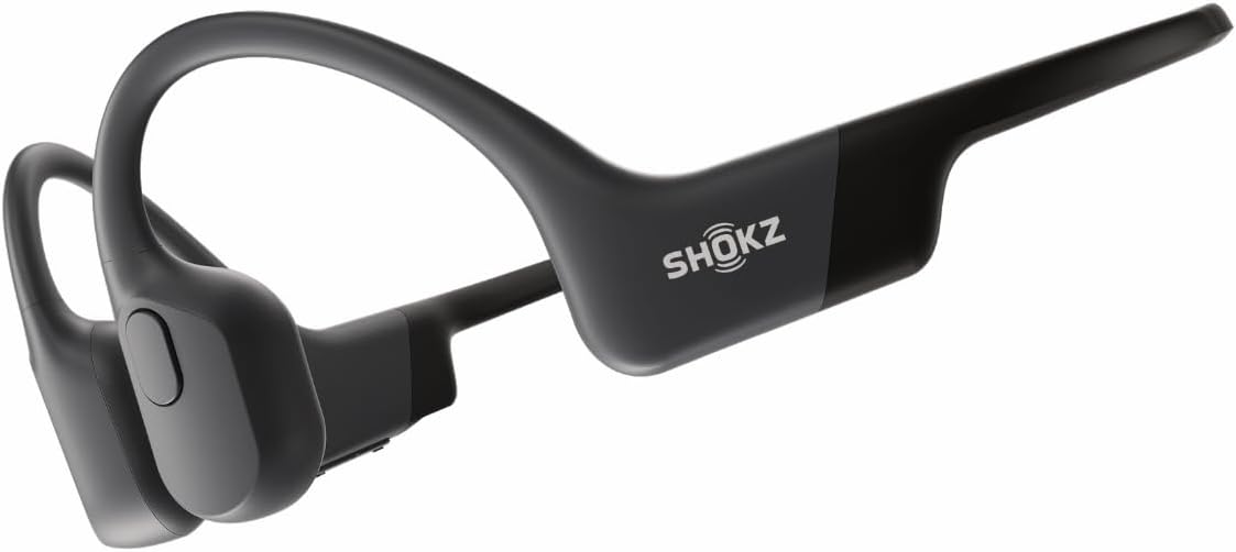 SHOKZ BONE CONDUCTION HEADPHONES OPENRUN - BLACK