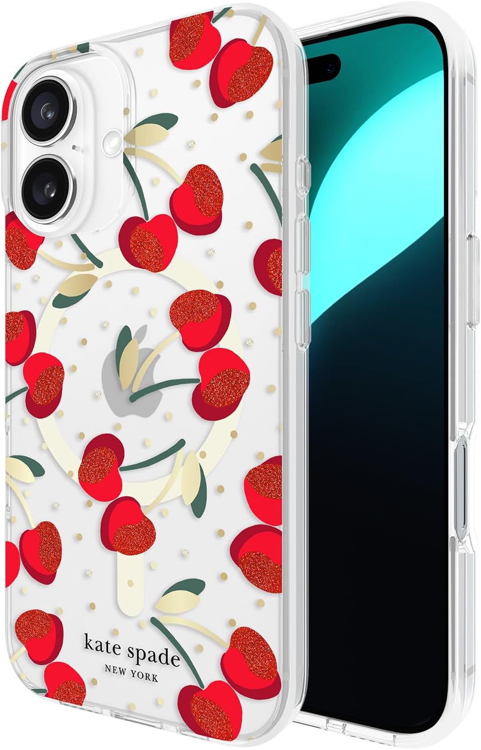 KATE SPADE MagSafe Case - iPhone 16 6.1" - Cherry Dot