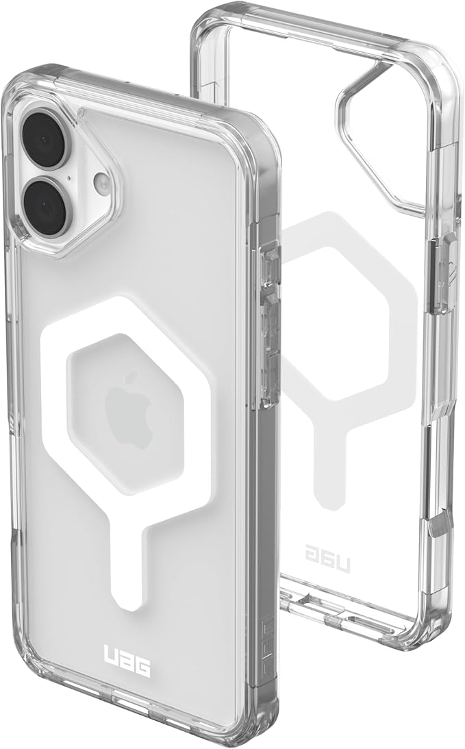 UAG Plyo MagSafe Case - iPhone 16 Plus 6.7" - Ice / White