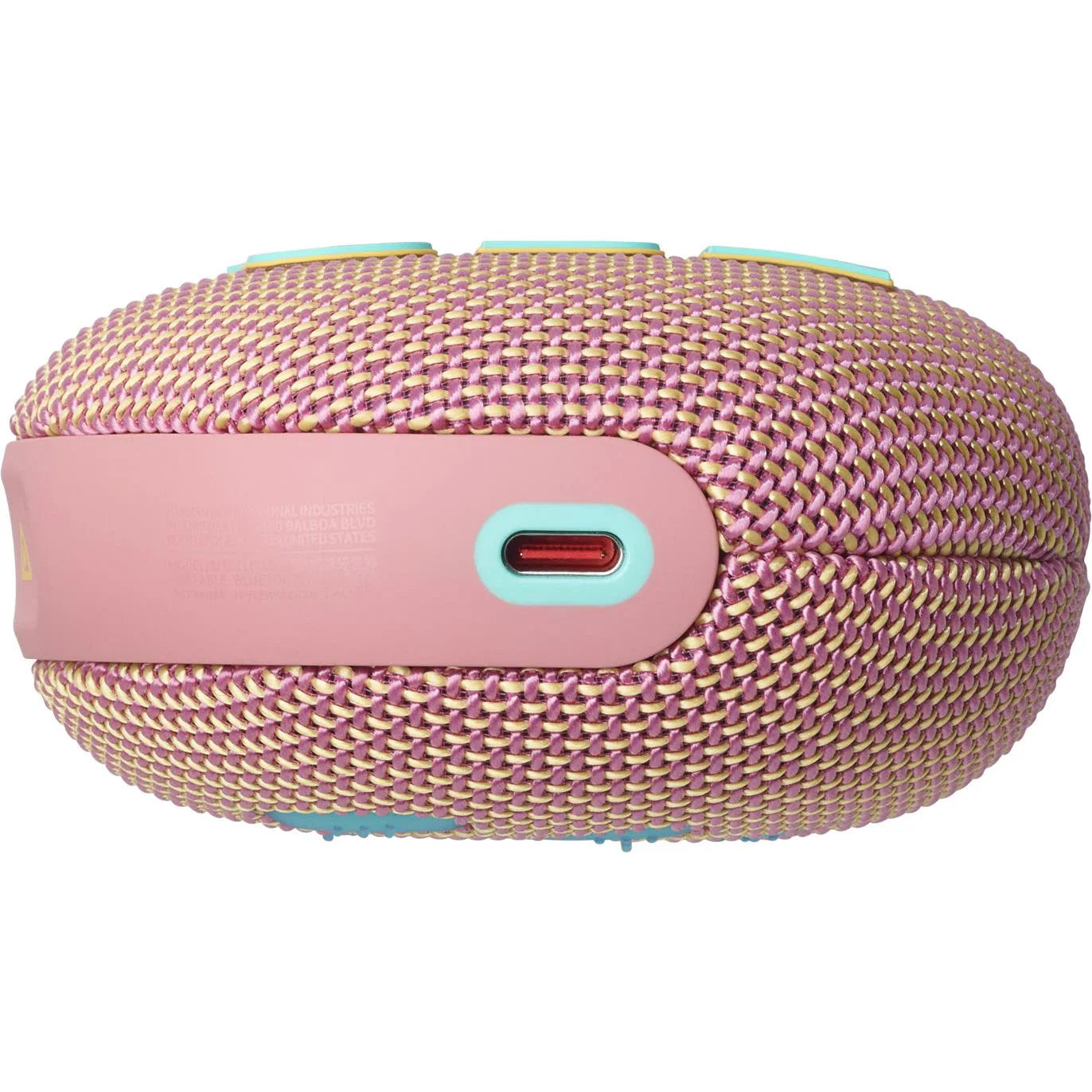 JBL Clip 5 Portable Bluetooth Speaker (Pink)