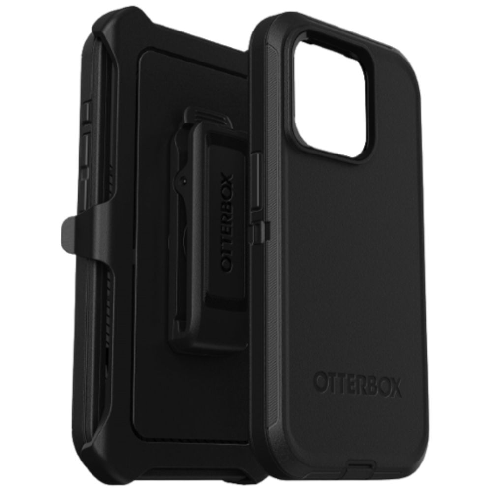 OtterBox Defender Case for iPhone 15 Pro 6.1" - Black