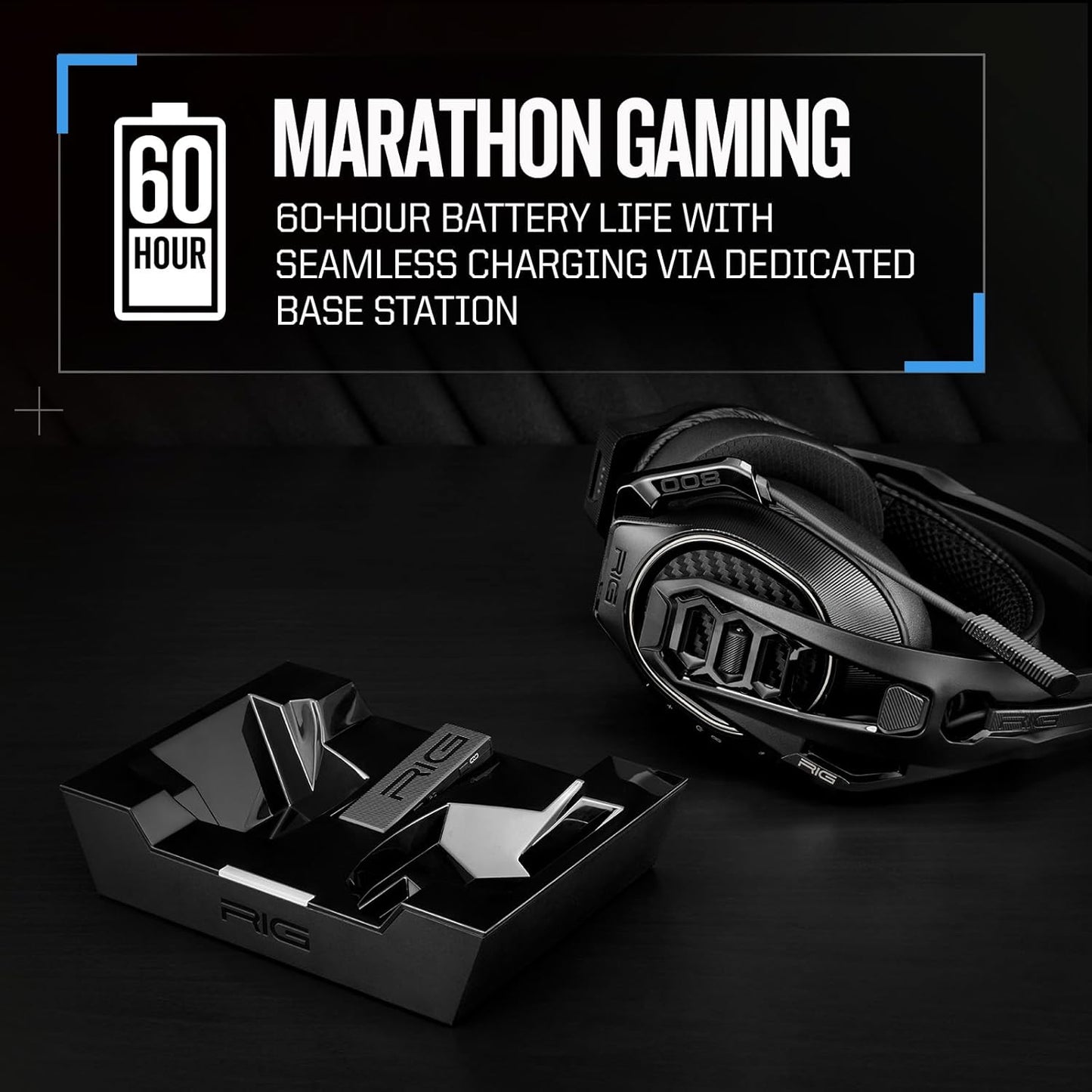 RIG 800 PRO HX Wireless Headset & Multi-Function Base Station Officially Licensed for Xbox Series X|S, Xbox One, Windows 10/11 PCs