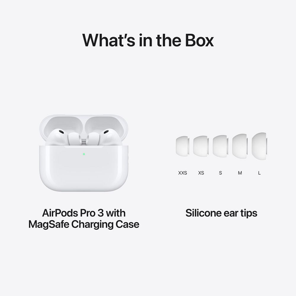 APPLE AirPods Pro 3rd Gen with MagSafe Charging Case (USB-C) - GLOBAL VERSION