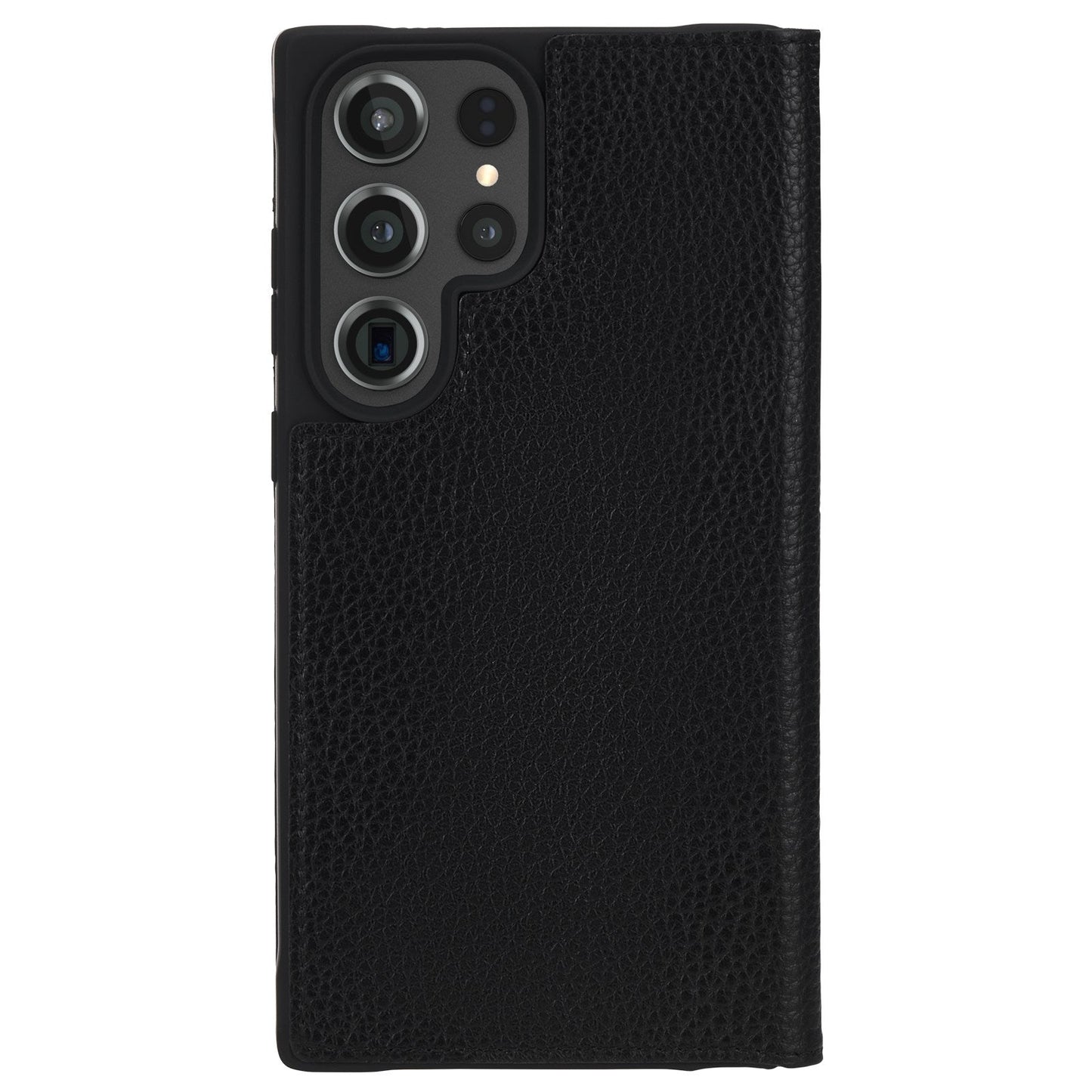 CASE MATE WALLET FOLIO Leather Case - Samsung Galaxy S23 Ultra - Black