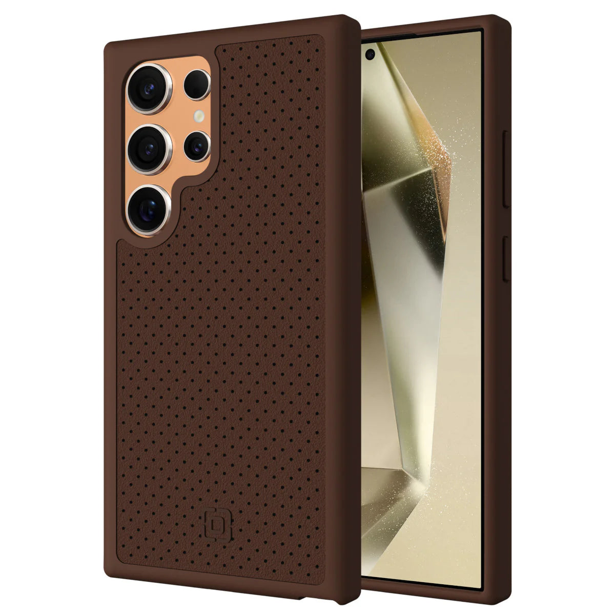 Incipio cru. Case for Samsung Galaxy S24 Ultra - Brown Leather