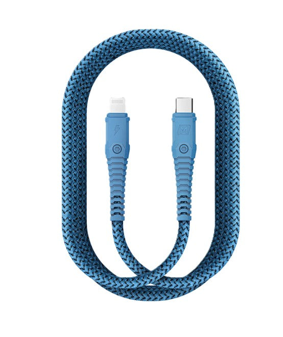 Momax Tough-Link Lightning to Type C Cable 1.2m (Blue)