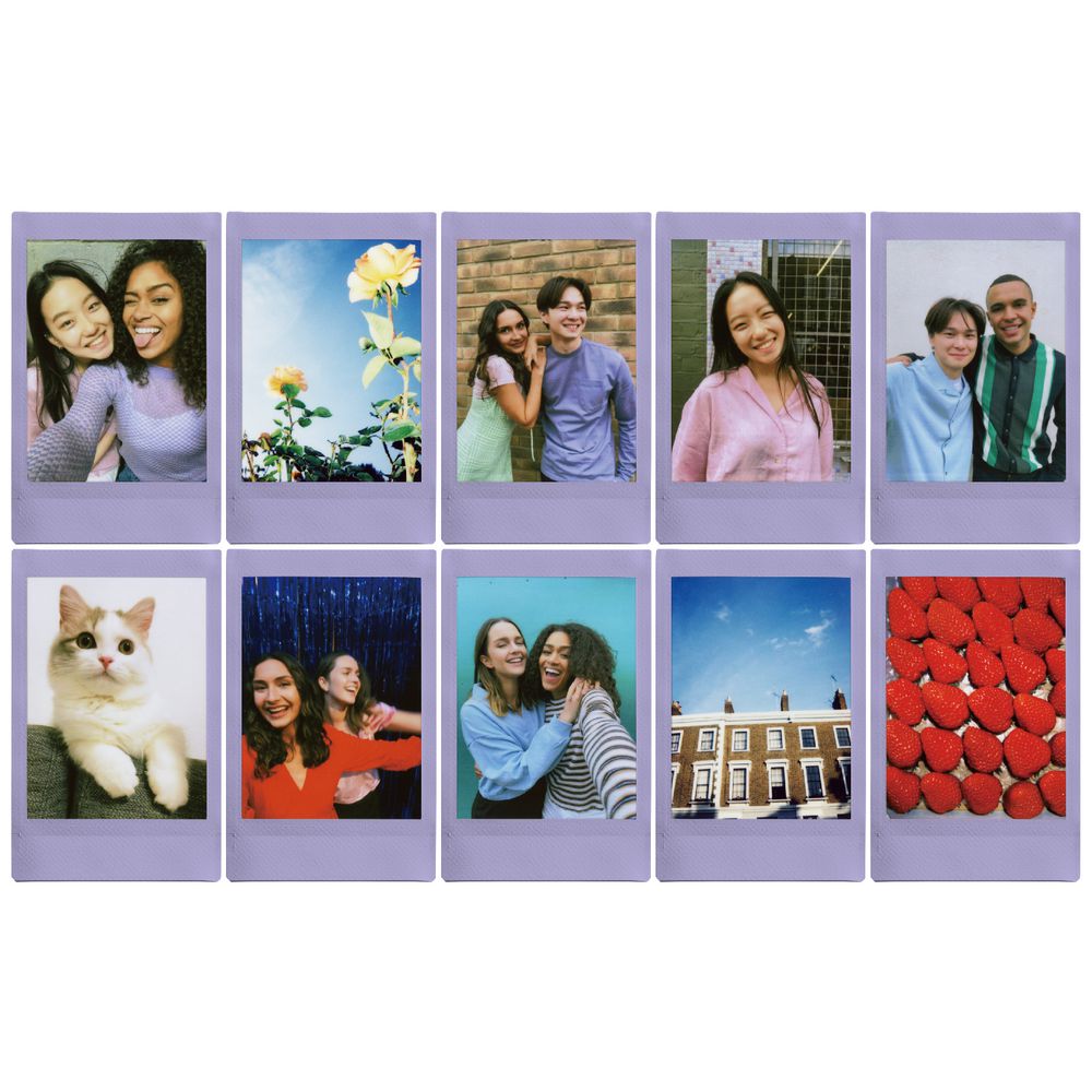 FujiFilm INSTAX mini 12 Instant Film ( 10 sheets ) - Soft Lavender