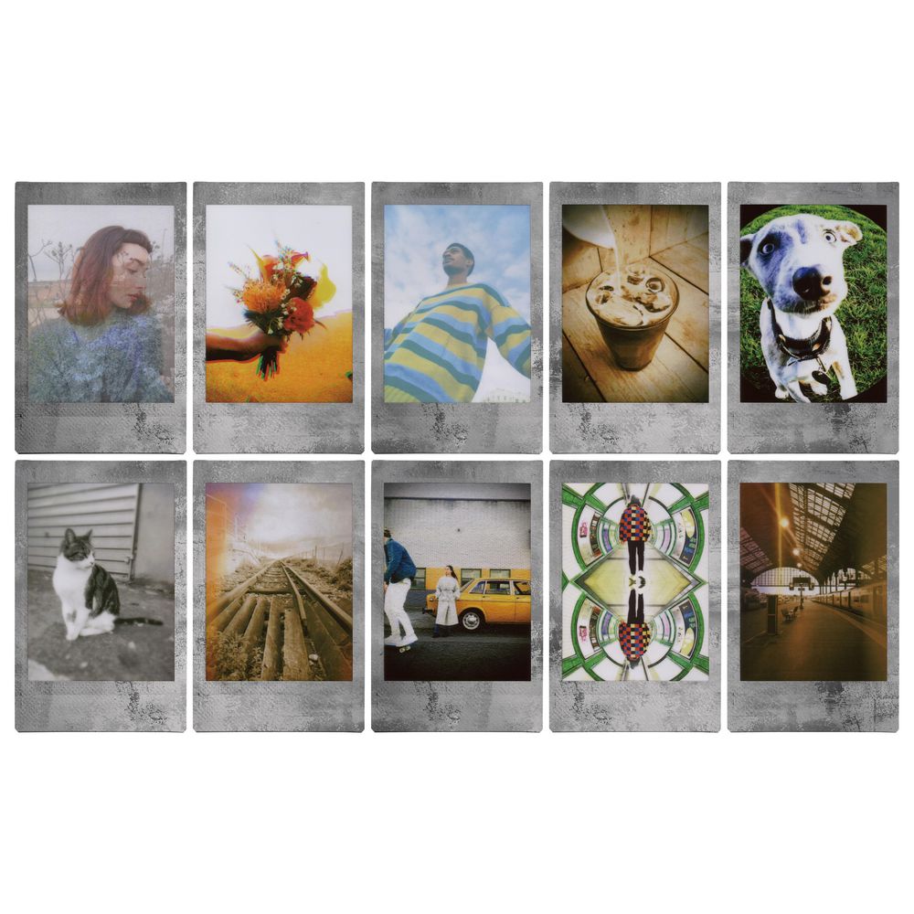 FujiFilm INSTAX mini 12 Instant Film ( 10 sheets ) - Stone Gray