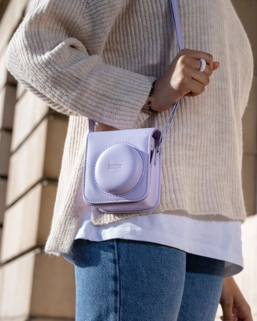 FujiFilm INSTAX mini 12 Instant Camera Case - Purple