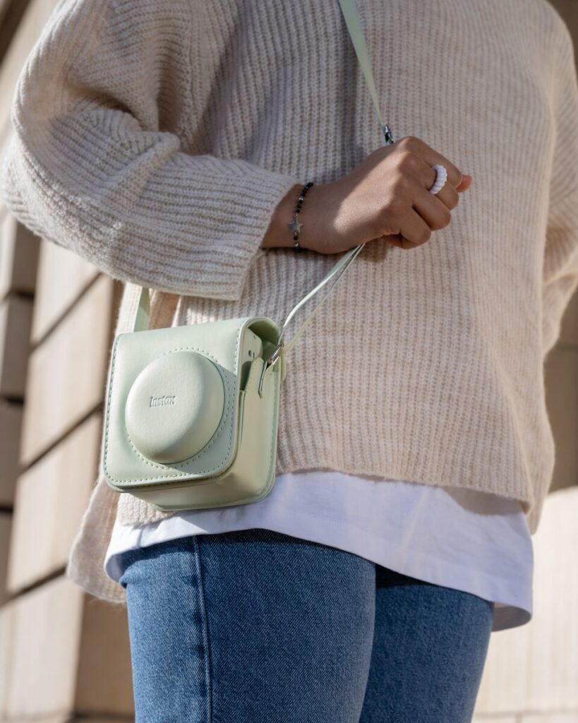 FujiFilm INSTAX mini 12 Instant Camera Case - Green