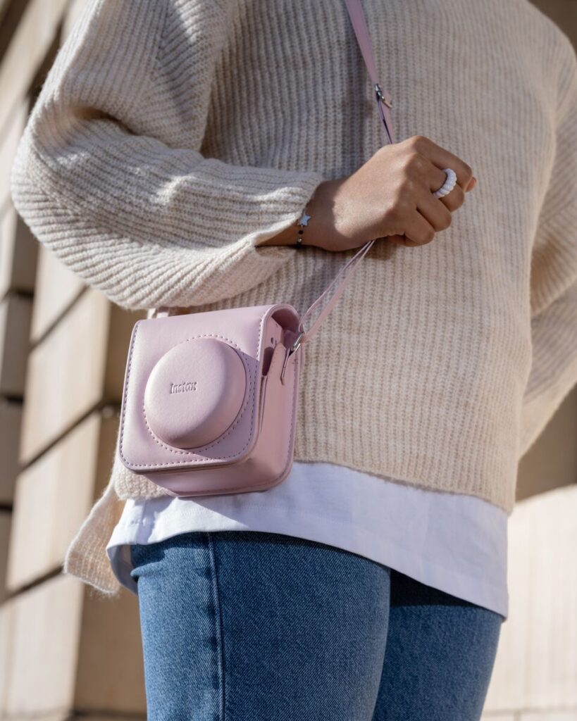 FujiFilm INSTAX mini 12 Instant Camera Case - Pink