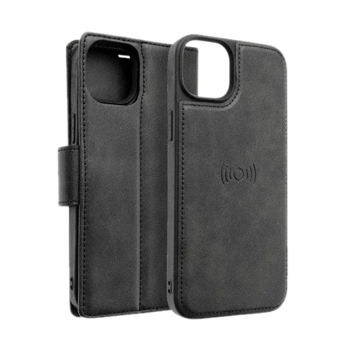 Hanman 2 in 1 Detachable Wallet Case - iPhone 16 Pro Max 6.9" - Black