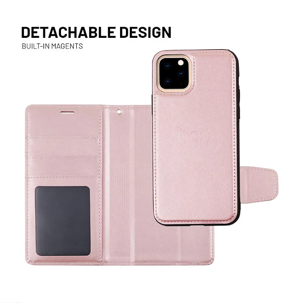 Hanman MagSafe Card Holder Case - iPhone 16 Plus 6.7'' - ROSE