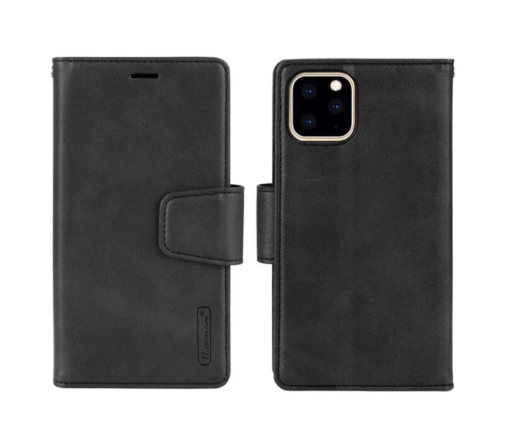 Hanman MagSafe Card Holder Case - iPhone 16 6.1'' - BLACK