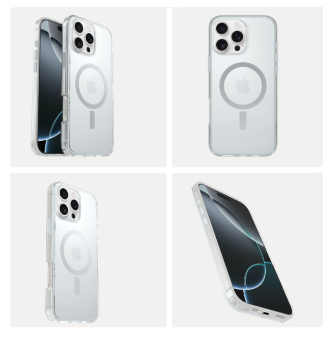 OtterBox Symmetry MagSafe Case for iPhone 16 Pro Max (6.9") - Clear