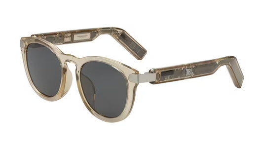 JBL Soundgear Frames Round Audio Glasses - Amber (Australia Stock)