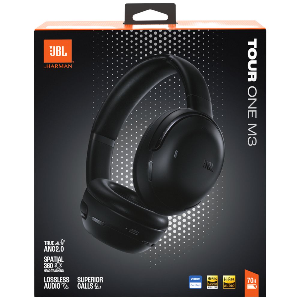 JBL Tour One M3 Wireless Over-Ear Noise Cancelling Headphones - Black (Australia Stock)