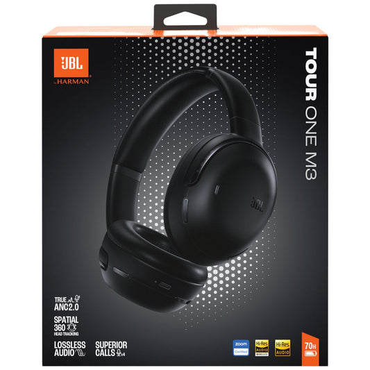 JBL Tour One M3 Wireless Over-Ear Noise Cancelling Headphones - Black (Australia Stock)