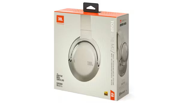 JBL Tour One M2 True Wireless Over-Ear Noise Cancelling Headphones - Champagne (Australia Stock)