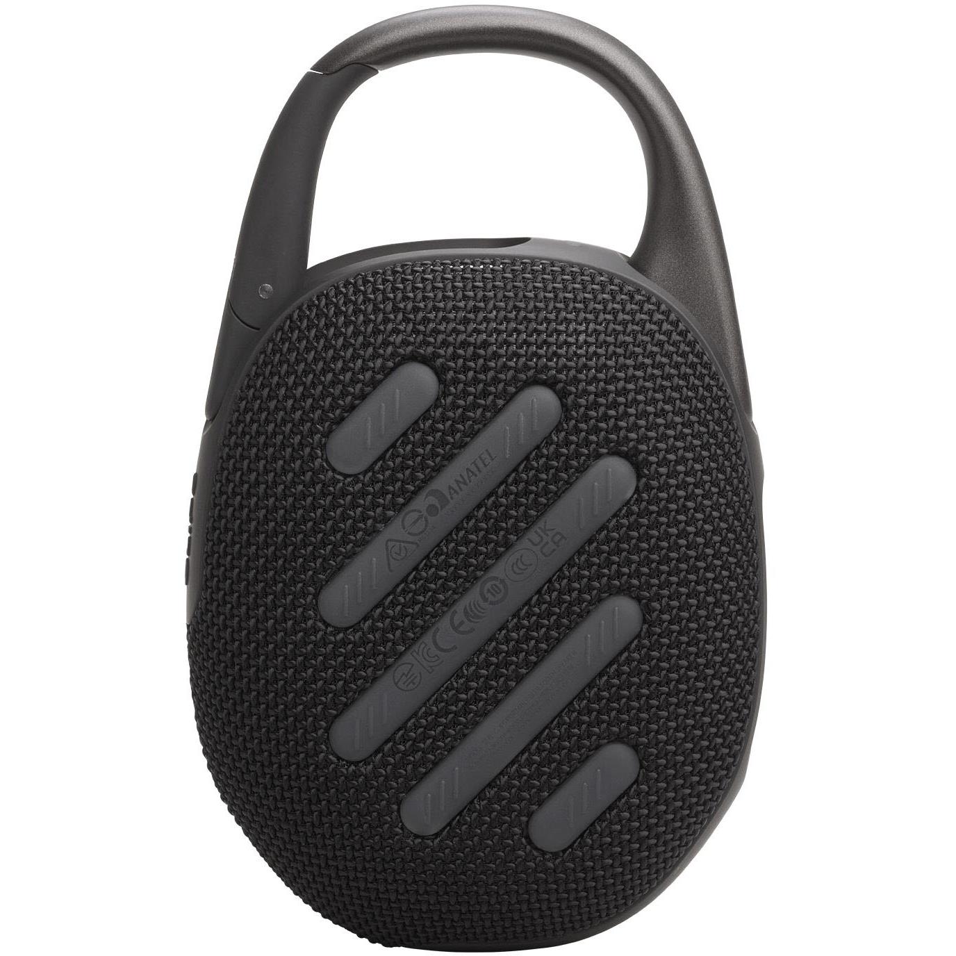 JBL Clip 5 Portable Bluetooth Speaker - Black (Australian Stock)