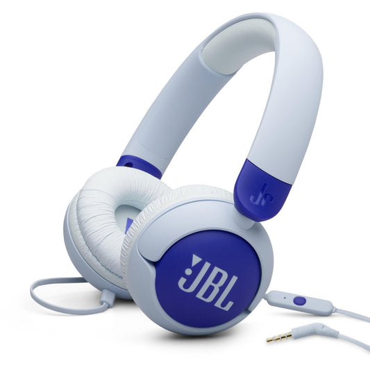 JBL Junior 320 Wired On-Ear Kids Headphones - Blue (AU Stock)