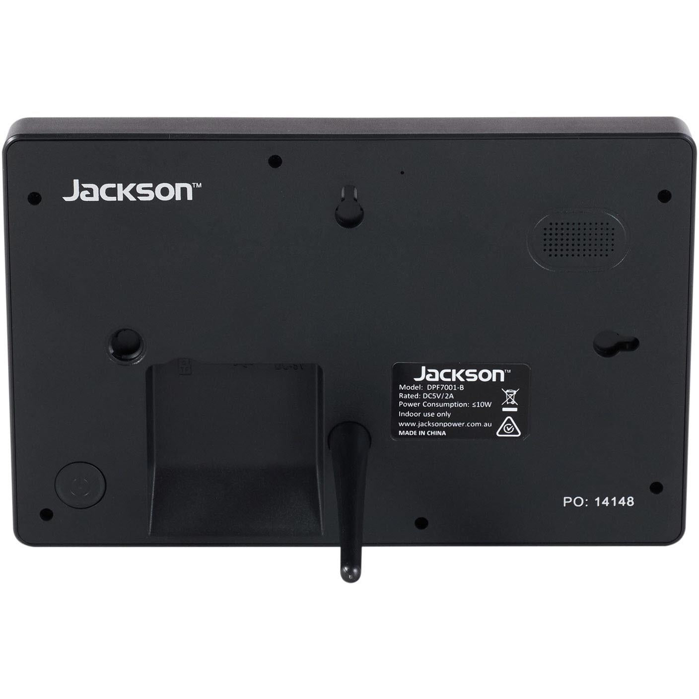 Jackson Frameo Smart Digital Photo Frame 7" 16GB - Black (AU Stock)