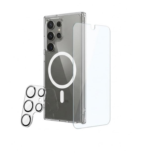 Kore 3 in 1 Protection Pack - Case + Tempered Glass + Lens Protector for Samsung S26 Ultra