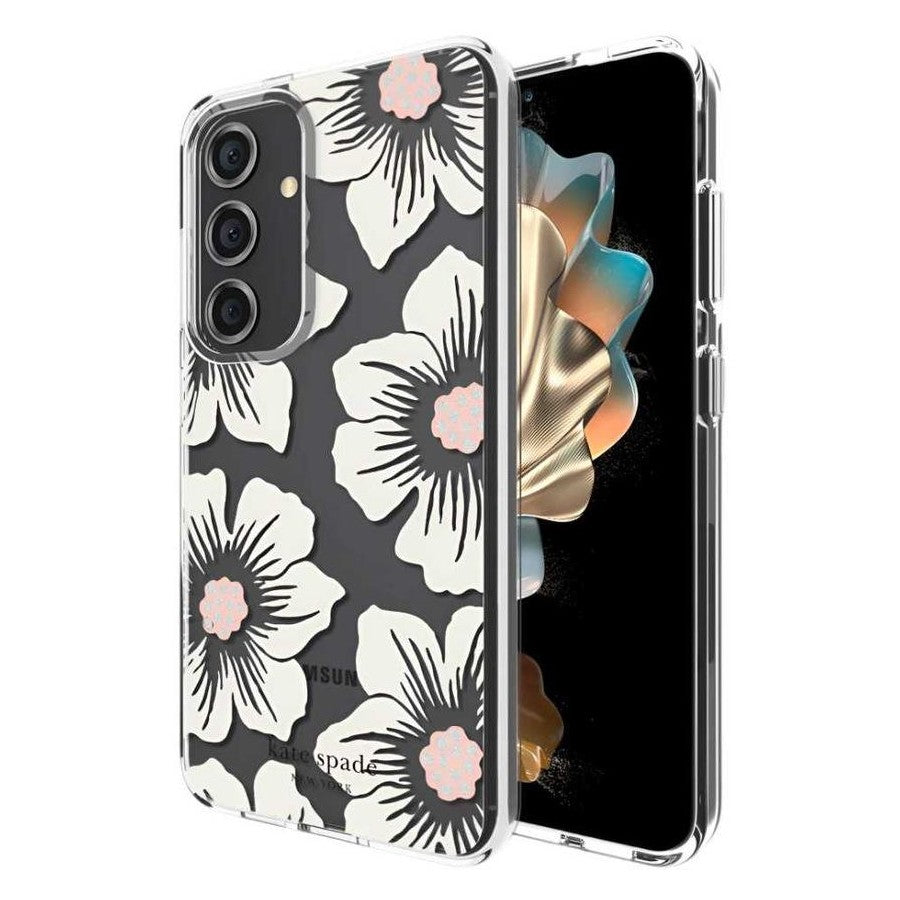 KATE SPADE Hardshell Case - Samsung Galaxy S24 - Hollyhock Cream