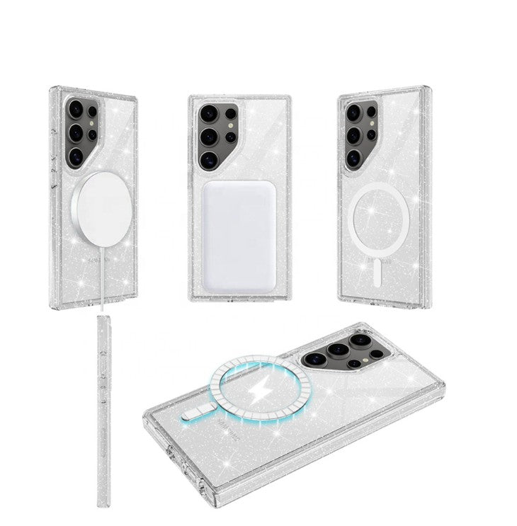 Gemshell Glitter Case for Samsung Galaxy S26 Ultra - Silver