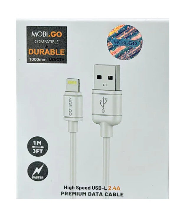 MOBiGO CHARGE / SYNC LIGHTNING CABLE 1M ( Model: 201L )
