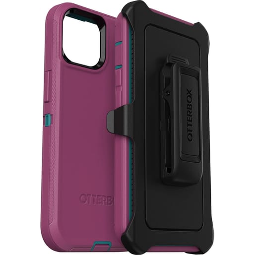 Otterbox - Defender Case for iPhone 14 / 13 - Canyon Sun (Pink/Coral)