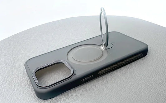 MaxGuard MERGEGRIP Stand Case - iPhone 16 Plus 6.7" - Black