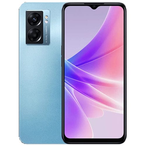 Oppo Mobile Ocean Blue Oppo A77 (Dual SIM 6GB RAM 128GB 5G)