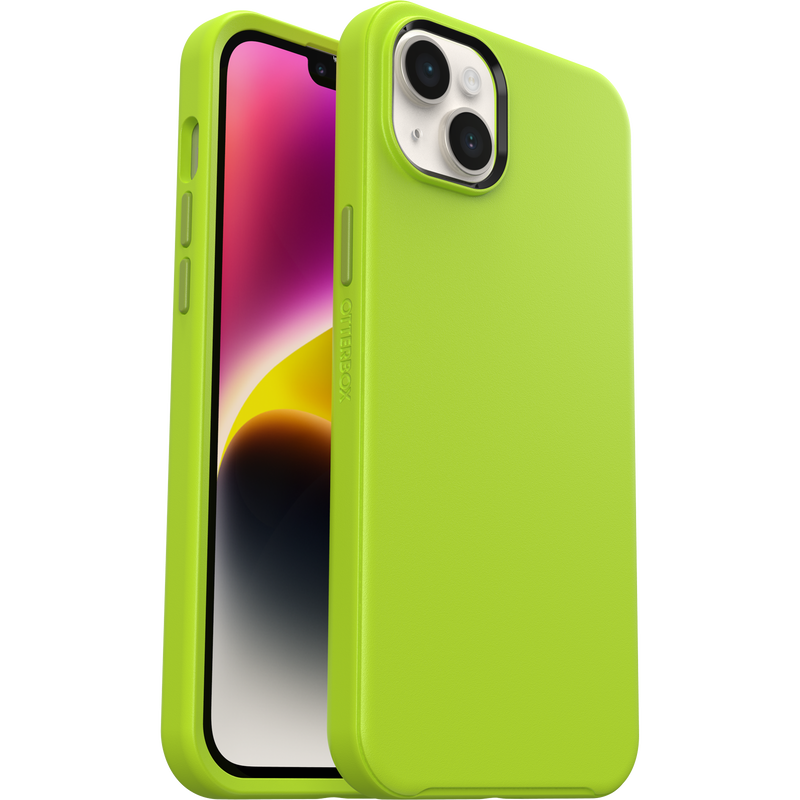 OtterBox Symmetry (MagSafe) Case for iPhone 14 Plus 6.7" - Lime Green