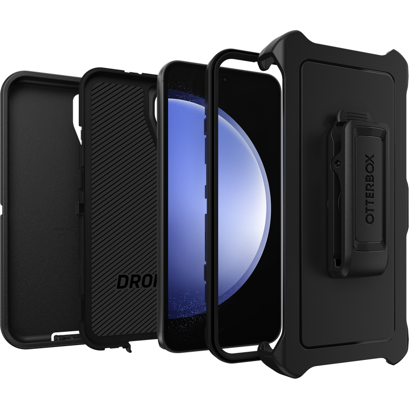 OtterBox Defender Case for Samsung S23 FE - Black