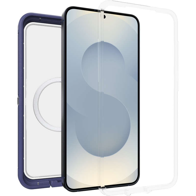 OtterBox Defender XT Clear with Magnets Case - Samsung S25 5G - Denver Dusk Purple