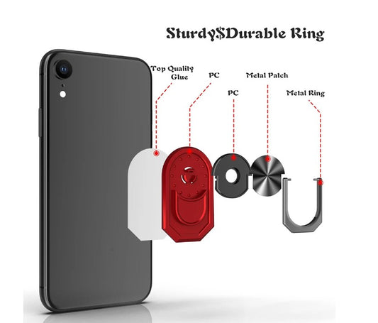 360 MAGNETIC RING HOLDER - Universal for Phone / Tablet - Blue
