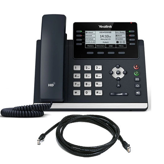 Yealink T43U 12 Line IP phone 3.7 360x160 pixel G