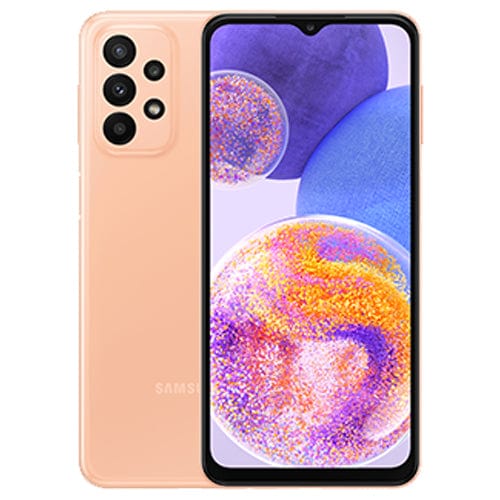 Samsung Mobile Peach Samsung Galaxy A23 (A235F-DS 4GB RAM 128GB 4G LTE)