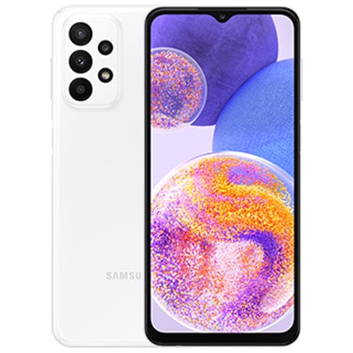 Samsung Mobile White Samsung Galaxy A23 (A236E-DSN 4GB RAM 128GB 5G)