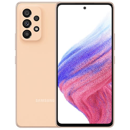 Samsung Mobile Peach Samsung Galaxy A53 (A5360 Dual SIM 8GB RAM 128GB 5G)