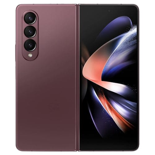 Samsung Mobile Burgundy Samsung Galaxy Z Fold4 (F936B Dual SIM 12GB RAM 256GB 5G)