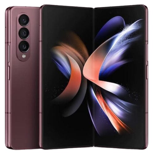 Samsung Mobile Burgundy Samsung Galaxy Z Fold4 (F936B Dual SIM 12GB RAM 256GB 5G)