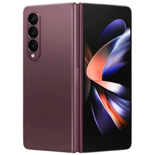 Samsung Mobile Burgundy Samsung Galaxy Z Fold4 (F936B Dual SIM 12GB RAM 256GB 5G)