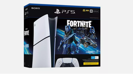Sony PS5 Slim Digital Console - Fortnite Cobalt Star Bundle (Special Offer)