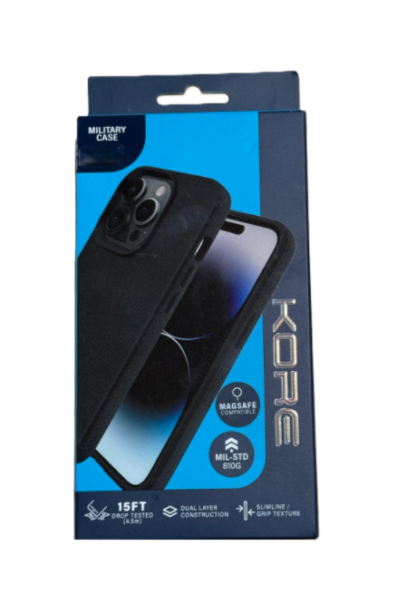 Kore Military MagSafe Case - iPhone 16 6.1" - Black
