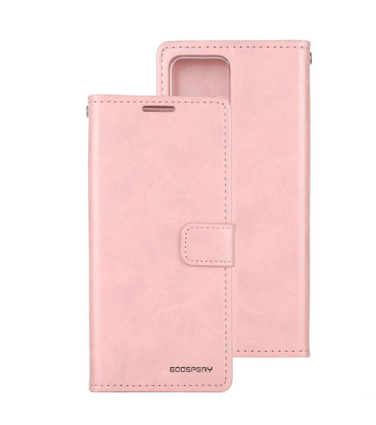 Bluemoon TPU Book Case - iPhone 15 6.1" - ROSE