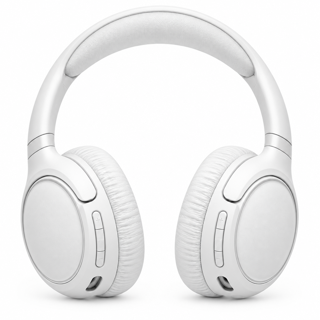 JBL Tune 680NC Wireless On-Ear Noise Cancelling Headphones - White (AU Stock)