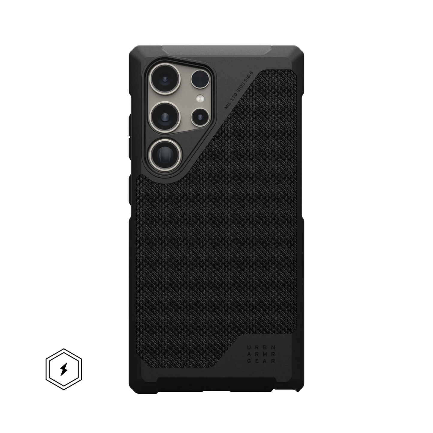 UAG Metropolis LT Case - Samsung S24 Ultra - Kevlar Black (Clearance)