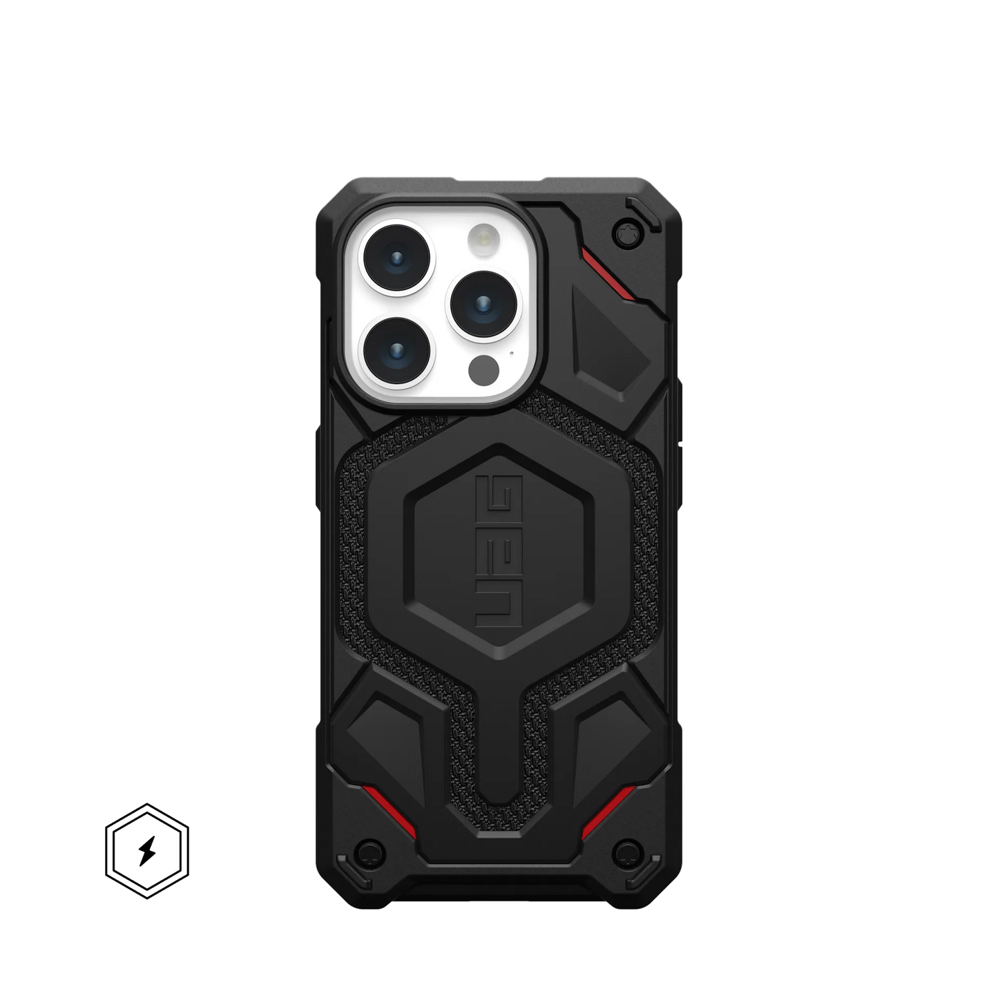 UAG Monarch Pro Kevlar Case for iPhone 15 Pro 6.1" - Black (Clearance)
